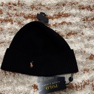 Polo by Ralph Lauren Black Beanie